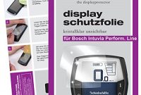 erstaunliche bosch intuvia performance line schutzfolie 3x dipos displayschutzfolie folie klar bild