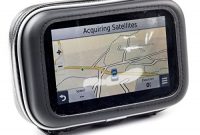 grossen motorradfahrradlenkerhalter halter mit wasserdichtem gehause fur tomtom go 5200 520 51 go professional via 53 52 start 52 go 5100 go 510 5 sat nav foto