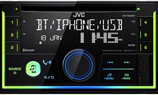 am besten jvc kw r930bt doppel din cd receiver mit bluetooth freisprechfunktion und audiostreaming schwarz bild
