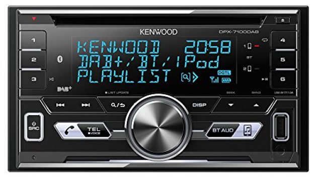 am besten kenwood dpx 7100dab doppel din receiver mit ipod steuerung bluetooth freisprecheinrichtung und dab tuner schwarz bild