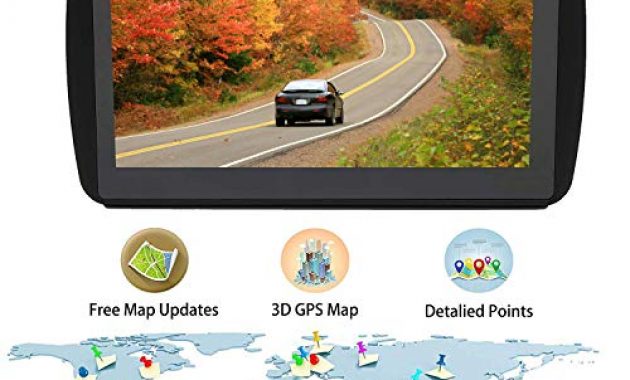 ausgefallene aonerex navigationsgerat auto navigation gps 7 zoll touchscreen navigationsystem mit lebenslangen kostenlosen kartenupdates fur eu 52 landern poi blitzerwarnung sprachfuhrung bild