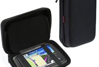 ausgefallene navitech schwarzes hard eva nylon schutz case fur garmin zumo 590lm foto