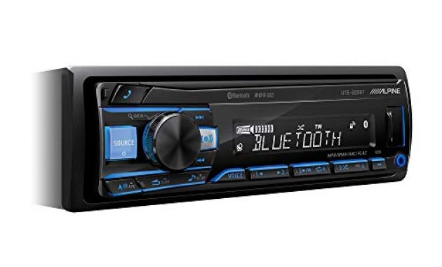 ausgezeichnete alpine electronics ute 200bt autoradio bluetooth 1din schwarz rgb beleuchtung bild