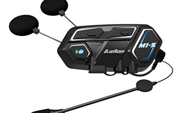 ausgezeichnete bluerider motorradhelm intercom headset gegensprechanlage bluetooth 41 bis zu 8 reiters cvc rauschunterdruckung wasserdicht vollduplex 10 std sprechzeit 2km reichweite fur foto