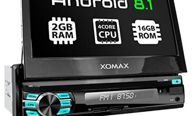 ausgezeichnete xomax xm da708 autoradio mit android 90 quadcore 2gb ram 32 gb rom gps navigation dvd cd i support wifi wlan 3g 4g dab obd2 i bluetooth 7 zoll 18 cm touchscreen usb foto