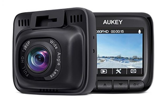 awesome aukey dashcam fhd 1080p autokamera mit 170 grad weitwinkel superkondensator wdr nachtsicht kamera fur auto mit g sensor bewegungserkennung loop aufnahme und dual port kfz ladegerat bild