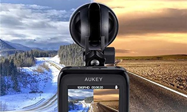 cool aukey dashcam fhd 1080p autokamera mit 170 grad weitwinkel superkondensator wdr nachtsicht kamera fur auto mit g sensor bewegungserkennung loop aufnahme und dual port kfz ladegerat foto
