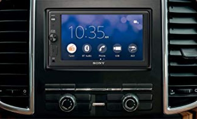 erstaunlich sony xav ax1000 media receiver touchscreen 62 zoll mit bluetooth und apple carplay foto
