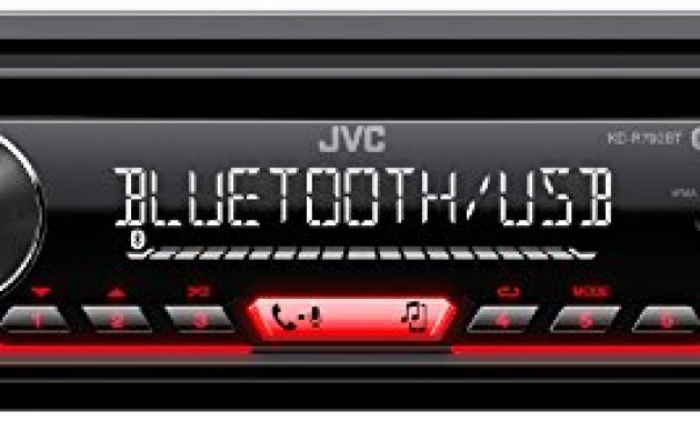 erstaunliche jvc kd r792bt cd receiver mit bluetooth freisprechfunktion und audiostreaming schwarz foto