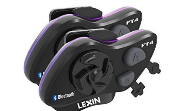 erstaunliche lexin ft4 2x motorrad intercom headset bluetooth helm gegensprechanlage bis zu 4 fahrer kommunikation gerauschunterdruckung reichweite von 2000 metern mit fm siri s voice fur f bild