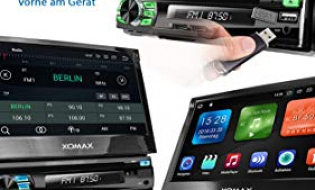 erstaunliche xomax xm da708 autoradio mit android 90 quadcore 2gb ram 32 gb rom gps navigation dvd cd i support wifi wlan 3g 4g dab obd2 i bluetooth 7 zoll 18 cm touchscreen usb bild