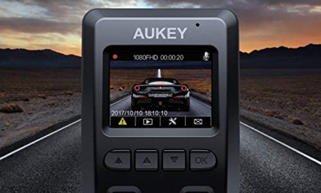 fabelhafte aukey dashcam dual 1080p front und ruck autokamera mit 170 weitwinkel superkondensator wdr nachtsicht dash cam mit g sensor bewegungserkennung loop aufnahme und dual port kfz lad bild