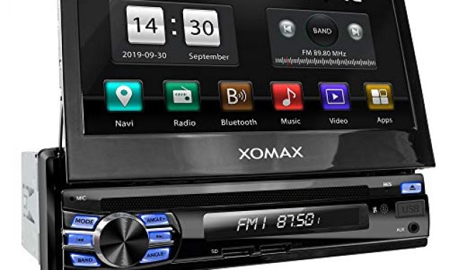 fabelhafte xomax xm da708 autoradio mit android 90 quadcore 2gb ram 32 gb rom gps navigation dvd cd i support wifi wlan 3g 4g dab obd2 i bluetooth 7 zoll 18 cm touchscreen usb sd bild