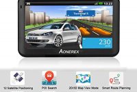 schone gps navi navigation 5 zoll touchscreen 8gb 256mb aonerex navigationssystem lebenslang kostenloses kartenupdate das navigationsgerat neueste 52 karten europa fur auto lkw pkw kfz foto