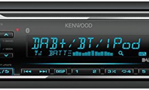 schone kenwood kmm bt504dab digital media receiver mit bluetooth und dab plus empfanger schwarz bild
