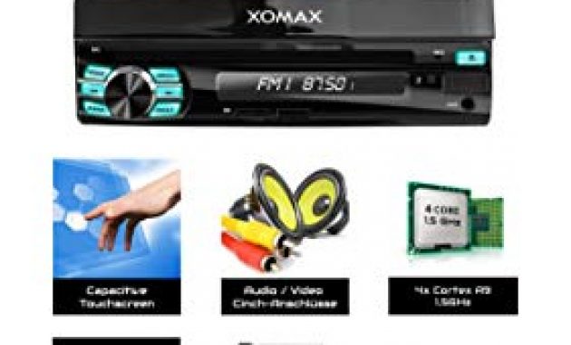 schone xomax xm da708 autoradio mit android 90 quadcore 2gb ram 32 gb rom gps navigation dvd cd i support wifi wlan 3g 4g dab obd2 i bluetooth 7 zoll 18 cm touchscreen usb sd a bild