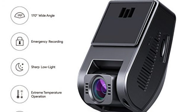 wunderbare aukey dashcam 1080p kompakte autokamera 170 weitwinkel wdr nachtsicht bewegungssensor loop aufnahme 15 lcd stealthcam inkl 2 ports autoladegerat dr02 foto