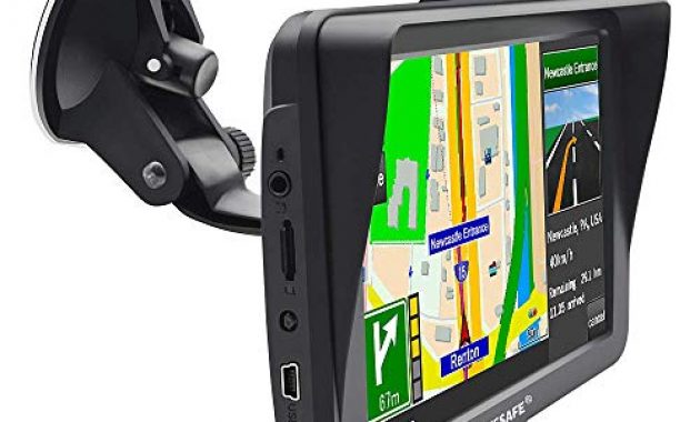 wunderbare awesafe auto navigation gps 7 zoll touchscreen navigationsgerat navigationsystem mit lebenslangen kostenlosen kartenupdates fur taxi kfz lkw pkw in 52 landern bild