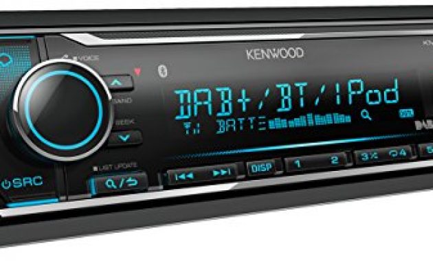 wunderbare kenwood kmm bt504dab digital media receiver mit bluetooth und dab plus empfanger schwarz foto