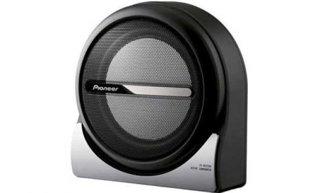 wunderbare kompakt kraftvoll pioneer aktiv subwoofer ts wx210a kompakter 150w subwoofer furs auto mit integriertem mosfet verstarker aktiver geschlossener subwoofer flach subwoofer ak bild