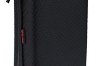 wunderbare navitech schwarzes hard eva nylon schutz case fur garmin zumo 590lm bild