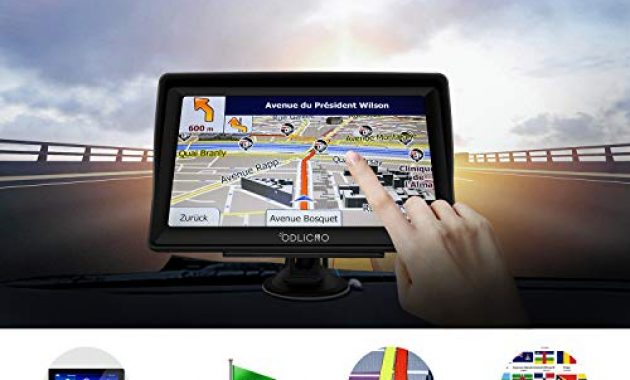 wunderbare odlicno auto navigation gps navi navigationsgerat 7 zoll touchscreen mit lebenslangen kostenlosen kartenupdates 52 eu landkarten 2019 fur auto lkw pkw kfz taxi wohnmobil mehrsprachi foto