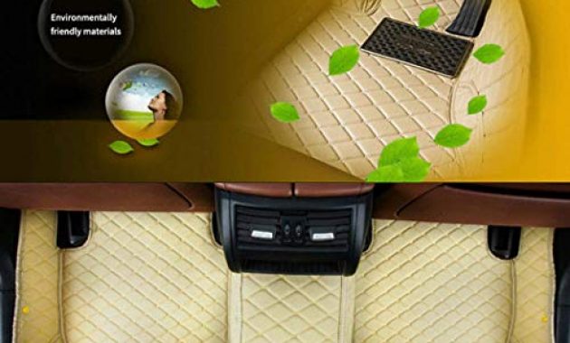 am besten 8x speed auto fussmatten leder bodenmatte fur b m w x5 f15 2014 2017volldeckung wasserdichte anti rutsch anti kratz beige automatten bild