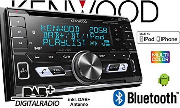 am besten autoradio radio kenwood dpx 7100dab 2din bluetooth dab digitalradio usb cd mp3 einbauzubehor einbauset fur vw golf 4 iv just sound best choice for caraudio bild