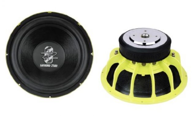 am besten ground zero gzrw 38spl 38cm subwoofer 1500watt spl power foto