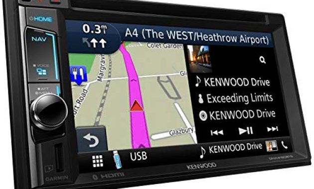am besten kenwood dnx4180bts navitainer mit 157 cm wvga monitor bluetooth apple car play spotify control und weblink schwarz foto