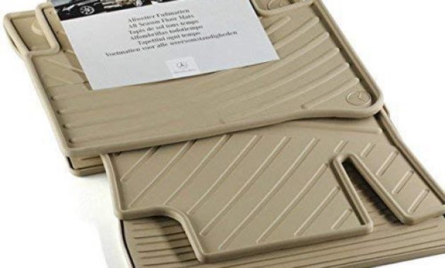 am besten mercedes benz original satz 4 teilig gummi fussmatten seidenbeige a 207 e klasse cabrio linkslenker bild