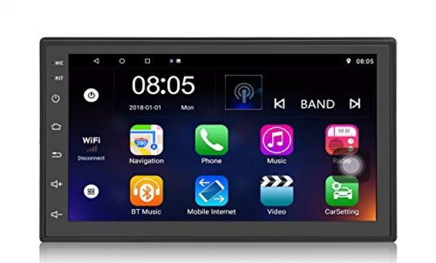 am besten panlelo c18 android 81 2 din universal touchscreen autoradio 7 zoll amfmrds radio 1024 x 600 quad core 16g auto audio player gps navigator wifi bt 2usb port swc obd bild