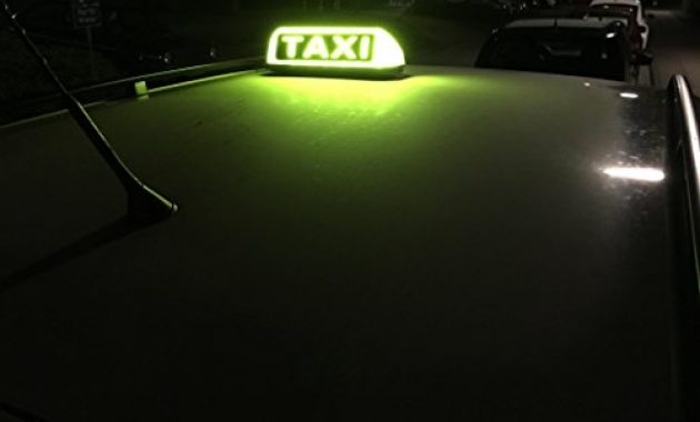 am besten taxi dachzeichen magnetfuss dachschild personenbeforderung taxi fackel led roof sign dachlicht foto