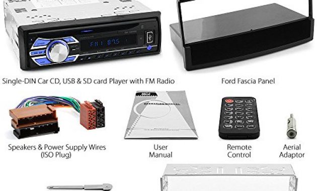 am besten tunez auto cd usb player fm radio radioblende stereo single 1 din mp3 kompatibel mit faire verwendung focus transit connect cougar explorer fiesta mondeo puma bild