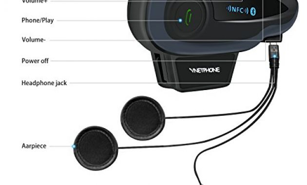 am besten vnetphoner v8 bluetooth motorcycle intercom motorcycle communication system with remote controller fm nfc 5 riders range 1200m foto