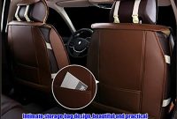 ausgefallene 5 seat auto sitzbezug voll wasserdicht leder universal limousine suv truck geeignet fur die meisten modernen kia honda mazda nissan toyota chevroletred bild