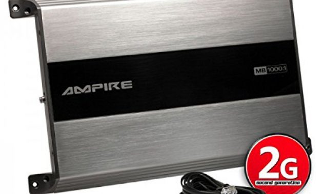 ausgefallene ampire mb10001 2g endstufe monoblock verstarker 1x 1000 watt class d 2 generation foto