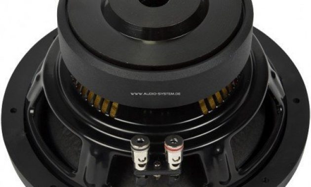 ausgefallene audio system r08 radion series 20cm subwoofer 275 watt foto