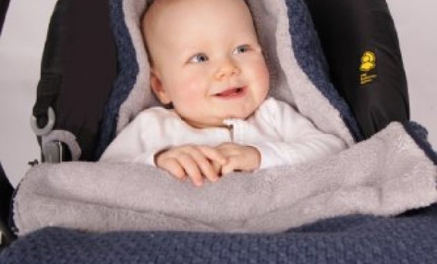 ausgefallene babys only 163322 fusssack babyschale autositz gestrickt robust korn grau bild