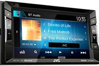 ausgefallene jvc kw v240bt dvd cd usb receiver integrierter bluetooth technologie und 157 cm 62 zoll touch panel mit vga auflosung schwarz foto