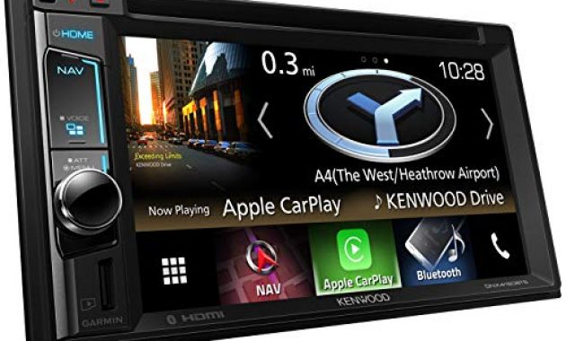 ausgefallene kenwood dnx4180bts navitainer mit 157 cm wvga monitor bluetooth apple car play spotify control und weblink schwarz bild