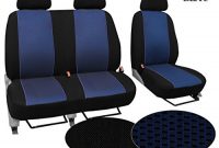 ausgefallene massgefertigter sitzbezug modellspezifischer sitzbezug fahrersitz 2er beifahrersitzbank fur volkswagen t6 transporter super qualitat stoffart vip in diesem angebot schwarz m foto