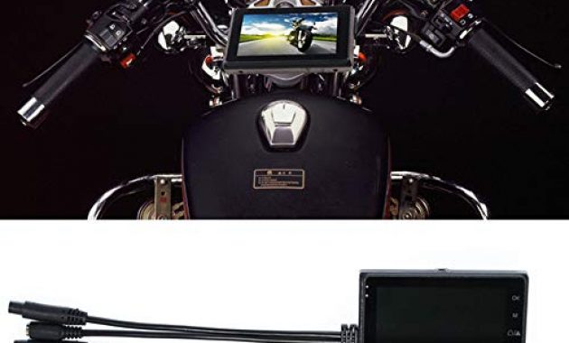ausgefallene motorrad dashcam hd motorrad kamera mit 1080p 720p vorderen und hinteren dash cams aufnahme kamera mit 30 lcd display bild