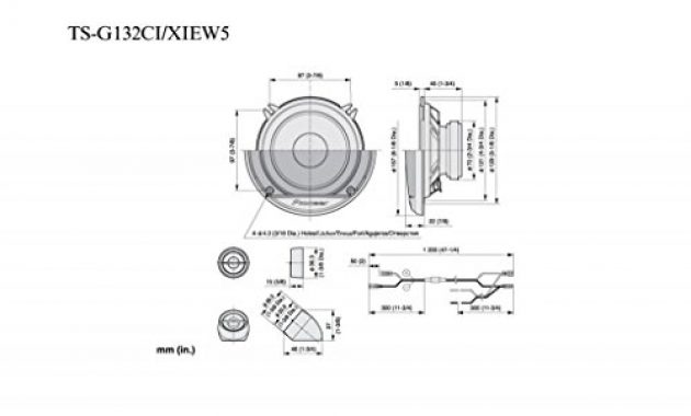 ausgefallene pioneer ts g133ci 13cm lautsprechersystem einbauset fur audi a4 b5 just sound best choice for caraudio bild