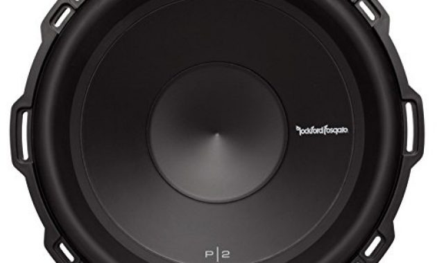 ausgefallene rockford fosgate punch subwoofer p2d2 12 bild