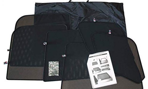 ausgefallene satz car shades kompatibel mit seat ibiza 6l 3 turer 2002 2008 foto