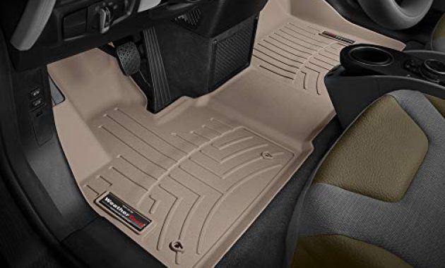 ausgefallene weathertech passgenaue fussmatten gummimatten passend fur bmw i3 2013 19beige1 reihe floorliner bild