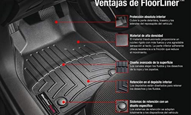 ausgefallene weathertech passgenaue fussmatten gummimatten passend fur volkswagen caddycaddy maxi 2010 19schwarz1 reihe floorliner foto