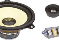 ausgezeichnete audio system x ion 165 e46 koaxiallautsprecher furs auto schwarz und gelb foto