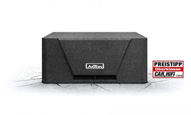 ausgezeichnete axton atb216 kraftvoller bandpass subwoofer mit 2 x 16 cm treibern und kompakten abmessungen bild